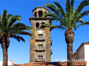 Historischer Stadtrundgang La Laguna, der Glockenturm